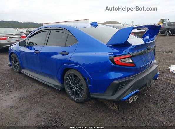 JF1VBAF65N9030332 2022 SUBARU WRX Синий Задняя левая четверть