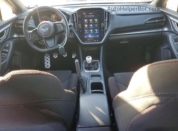 JF1VBAF65N9031996 2022 SUBARU WRX Black Вид панелі приладів