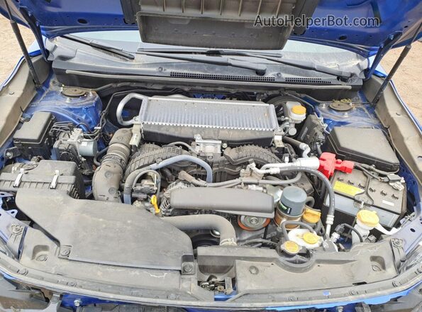 JF1VBAF68P9815236 2023 SUBARU WRX Blue Vista interior trasera