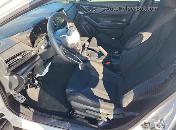 JF1VBAH65S9803342 2025 SUBARU WRX White Вид салону спереду