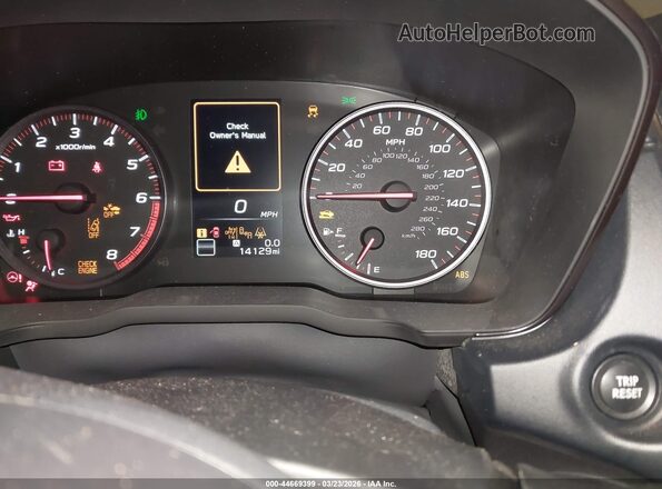 JF1VBAN67R9819072 2024 SUBARU WRX Gray უკანა სავარძლების ხედი