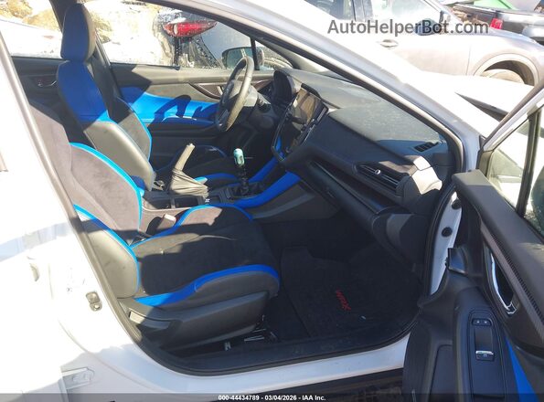 JF1VBAZ61S9802901 2025 SUBARU WRX White Widok wnętrza z przodu