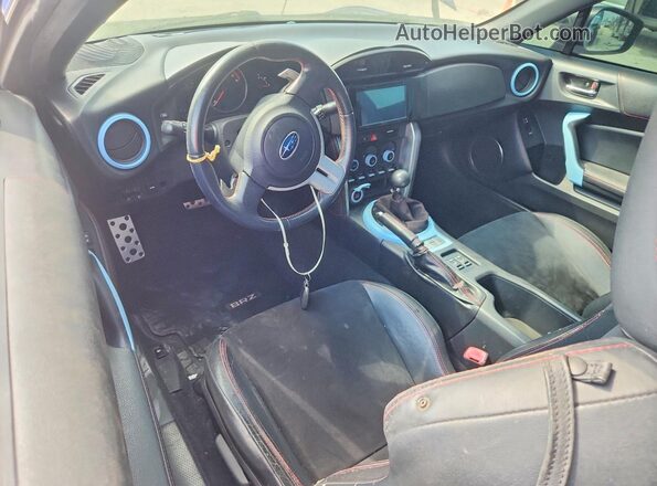 JF1ZCAC11G8602903 2016 SUBARU BRZ Blue Dashboard view