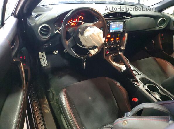 JF1ZCAC11G9601874 2016 SUBARU BRZ Charcoal წინა პანელის ხედი
