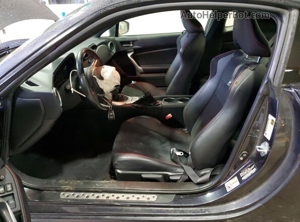 JF1ZCAC11G9601874 2016 SUBARU BRZ Charcoal წინა სალონის ხედი