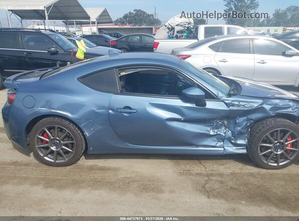 JF1ZCAC12J9601129 2018 SUBARU BRZ Blue Вид задньої частини салону