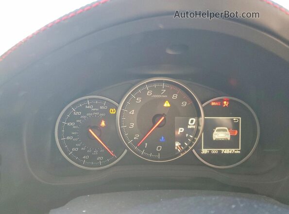 JF1ZCAC12K8601302 2019 SUBARU BRZ Two Tone Вид щитка приладів