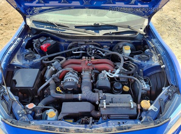 JF1ZCAC15L9703592 2020 SUBARU BRZ Blue Vista interior trasera