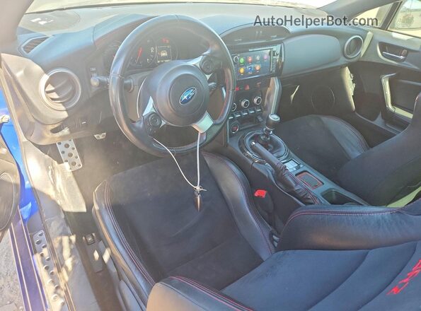 JF1ZCAC15L9703592 2020 SUBARU BRZ Blue Vista del salpicadero