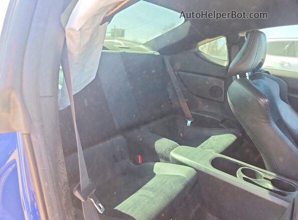 JF1ZCAC15L9703592 2020 SUBARU BRZ Blue Vista de los asientos traseros