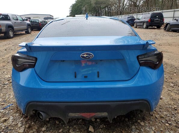 JF1ZCAC16G9600316 2016 SUBARU BRZ Blue Вид ззаду