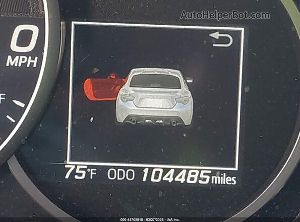 JF1ZCAC16K8601724 2019 SUBARU BRZ Silver 