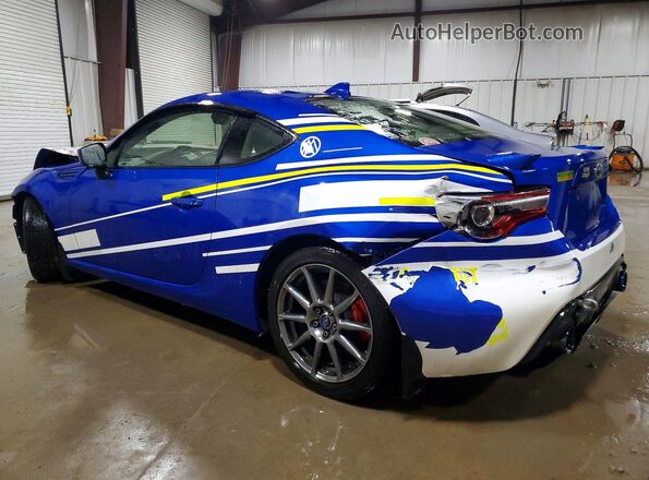 JF1ZCAC16K9600812 2019 SUBARU BRZ Blue Trasero izquierdo