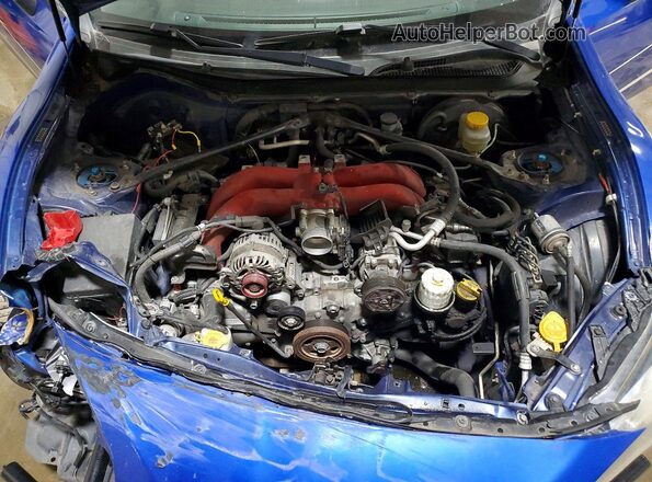 JF1ZCAC16K9600812 2019 SUBARU BRZ Blue Vista interior trasera