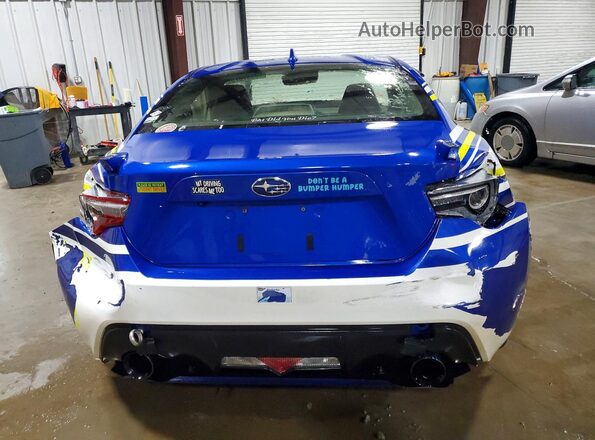 JF1ZCAC16K9600812 2019 SUBARU BRZ Blue Vista trasera