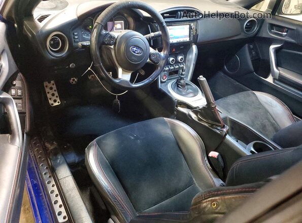 JF1ZCAC16K9600812 2019 SUBARU BRZ Blue Vista del salpicadero