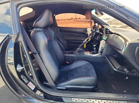 JF1ZCAC17H9603713 2017 SUBARU BRZ Black Հետևի նստատեղերի տեսք