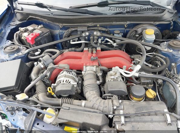JF1ZCAC19L9701277 2020 SUBARU BRZ Blue Rear view