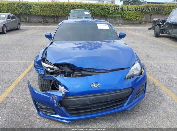 JF1ZCAC19L9701277 2020 SUBARU BRZ Blue Instrument cluster view