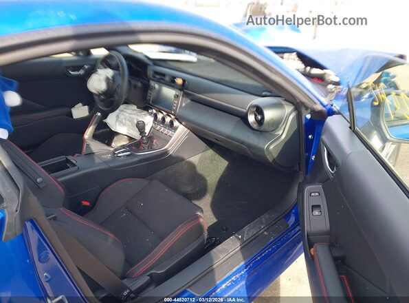 JF1ZDBB13S9703447 2025 SUBARU BRZ Blue Front interior view