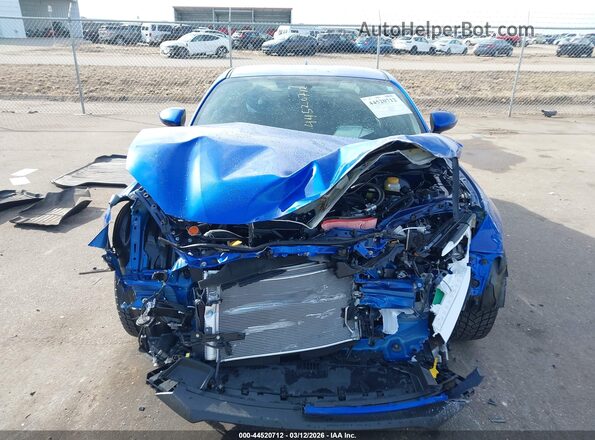 JF1ZDBB13S9703447 2025 SUBARU BRZ Blue Instrument cluster view