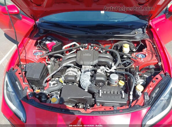 JF1ZDBC18N8703002 2022 SUBARU BRZ Red Вид ззаду