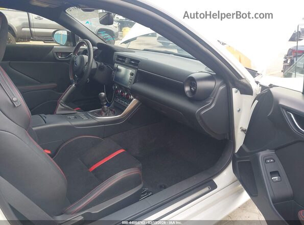 JF1ZDBE11R9702092 2024 SUBARU BRZ White წინა სალონის ხედი