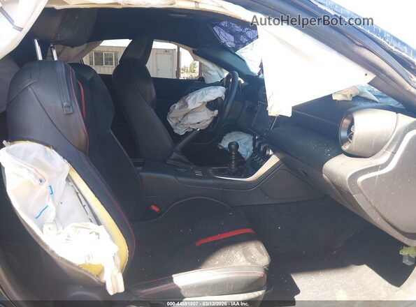 JF1ZDBE17P9703163 2023 SUBARU BRZ Black Widok wnętrza z przodu