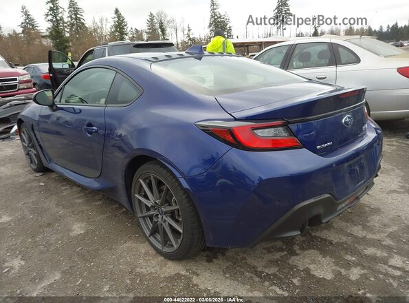 JF1ZDBF18N8701312 2022 SUBARU BRZ Синий Задняя левая четверть