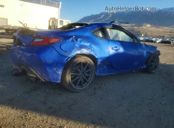 JF1ZDBF19N8700668 2022 SUBARU BRZ Синий Задняя правая четверть
