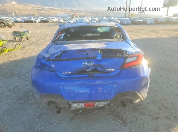 JF1ZDBF19N8700668 2022 SUBARU BRZ Синий Вид сзади