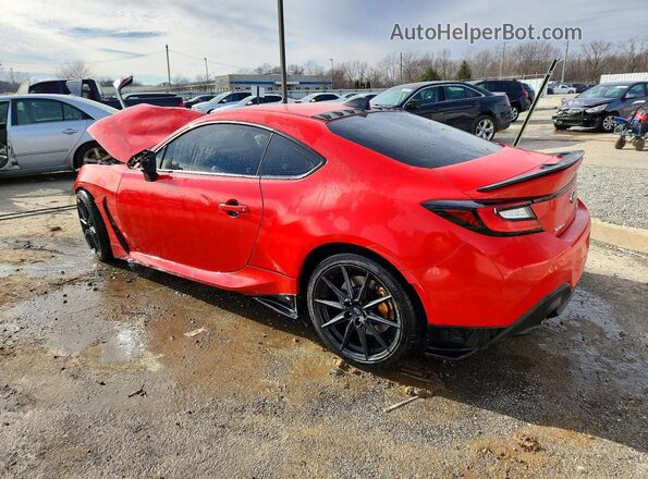 JF1ZDBS13S9702945 2025 SUBARU BRZ Красный Задняя левая четверть