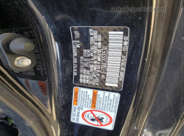 JF1ZNAA12G9705741 2016 TOYOTA SCION Черный 