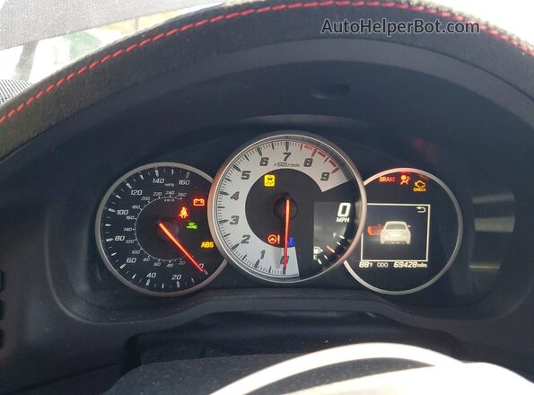 JF1ZNAE12K9702745 2019 TOYOTA 86 Black Вид щитка приладів