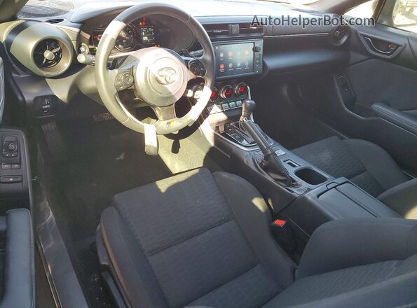 JF1ZNBC12N8758316 2022 TOYOTA GR86 Black Vista del salpicadero