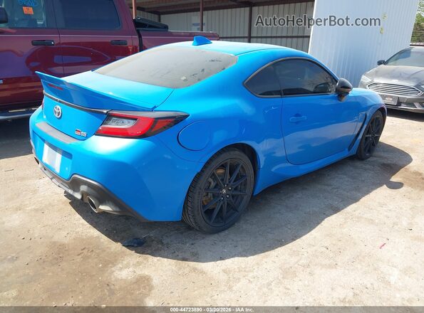 JF1ZNBE15N9751237 2022 TOYOTA GR86 Blue Задня права чверть