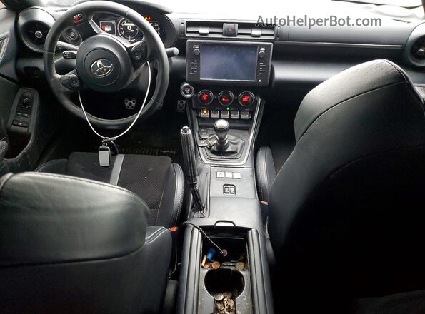JF1ZNBE16P9764193 2023 TOYOTA GR White Widok deski rozdzielczej