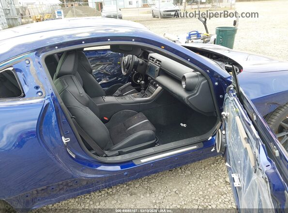 JF1ZNBE16S9759374 2025 TOYOTA GR86 Синий Вид салона спереди