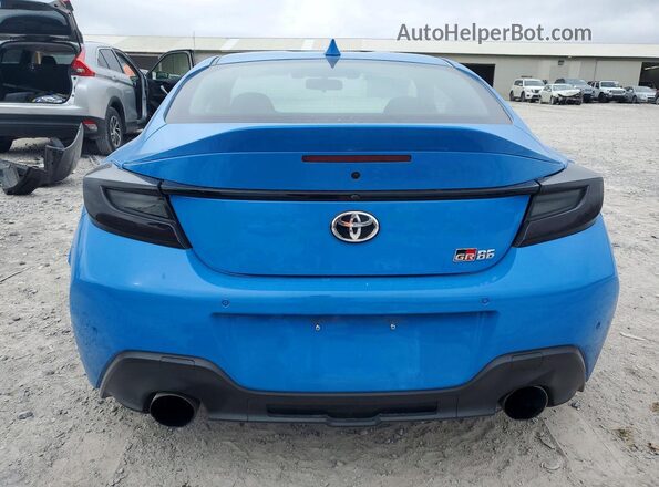 JF1ZNBF10P8758636 2023 TOYOTA GR Blue Widok z tyłu