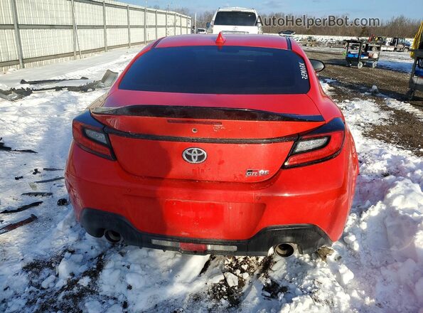 JF1ZNBF11P8757401 2023 TOYOTA GR Red Widok z tyłu