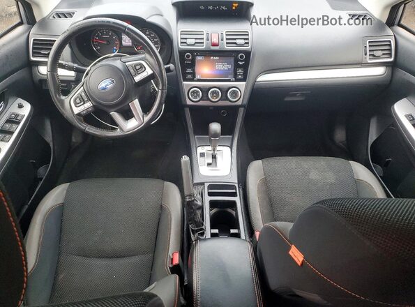 JF2GPABC1G8345669 2016 SUBARU CROSSTREK Silver წინა პანელის ხედი