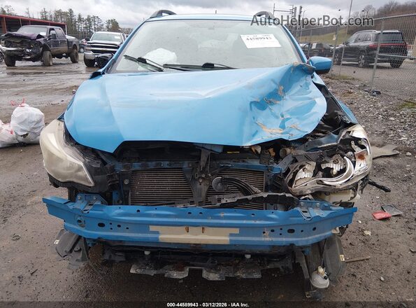 JF2GPABC3H8219024 2017 SUBARU CROSSTREK Blue Front view