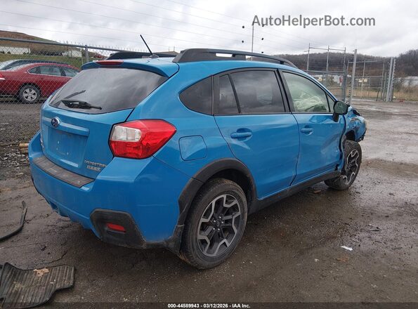 JF2GPABC3H8219024 2017 SUBARU CROSSTREK Blue Rear right