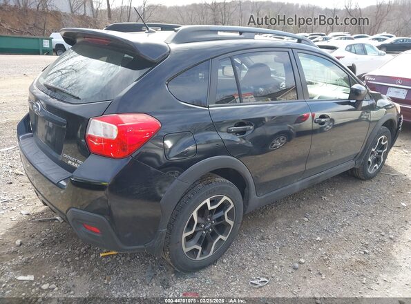 JF2GPABC3H8219847 2017 SUBARU CROSSTREK Black Հետևի աջ