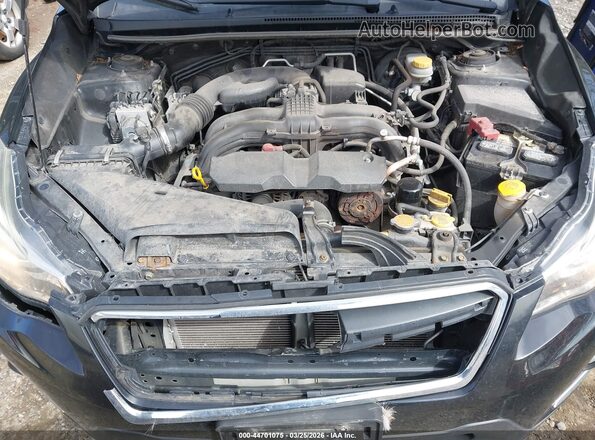 JF2GPABC3H8219847 2017 SUBARU CROSSTREK Black Հետևի տեսք