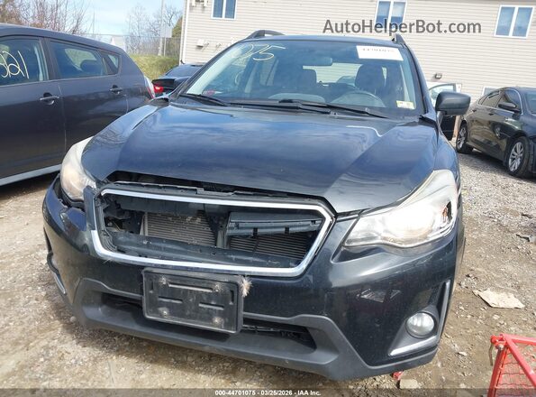 JF2GPABC3H8219847 2017 SUBARU CROSSTREK Black Սարքավորումների վահանակի տեսք