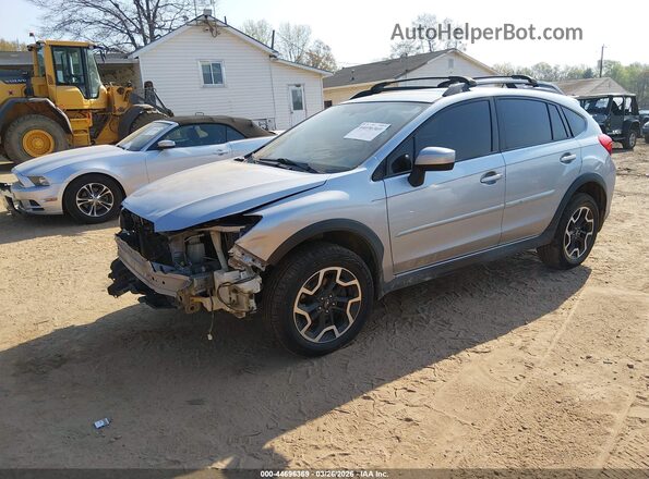 JF2GPABC4H8230825 2017 SUBARU CROSSTREK Silver Przód lewy