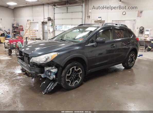 JF2GPABC4HH264618 2017 SUBARU CROSSTREK Серый Передняя левая четверть