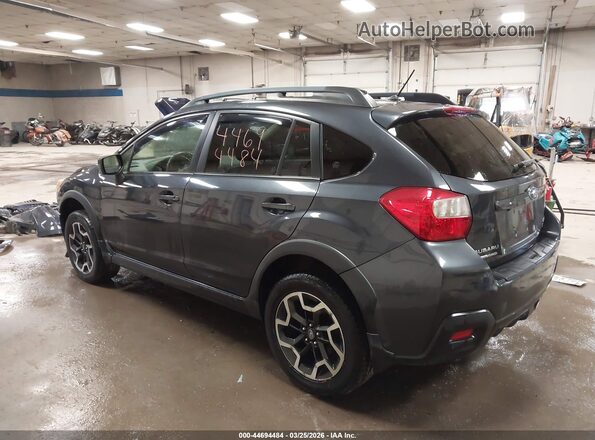 JF2GPABC4HH264618 2017 SUBARU CROSSTREK Серый Задняя левая четверть