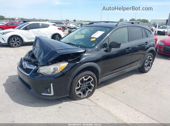 JF2GPABC9G8340767 2016 SUBARU CROSSTREK Black Przód lewy